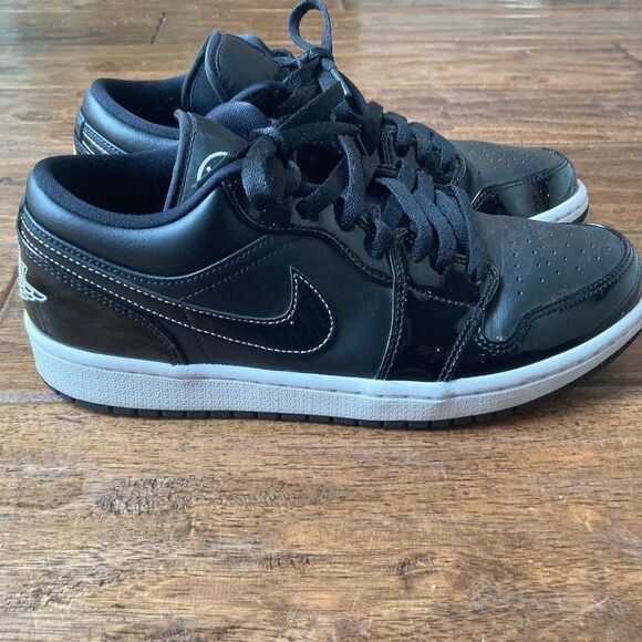 Nike Air Jordan 1 Low All Star 2021 Mens 9 Black - Picture 4 of 13